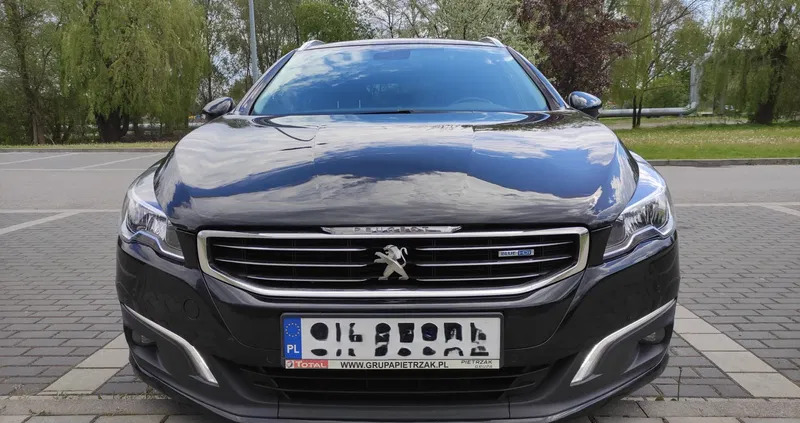 samochody osobowe Peugeot 508 cena 54300 przebieg: 101100, rok produkcji 2017 z Katowice